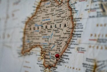 map of Australia
