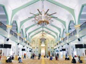 people inside building