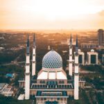 Blue Mosque, Turkey during golden hour