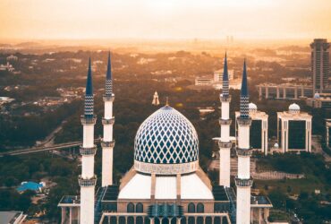 Blue Mosque, Turkey during golden hour