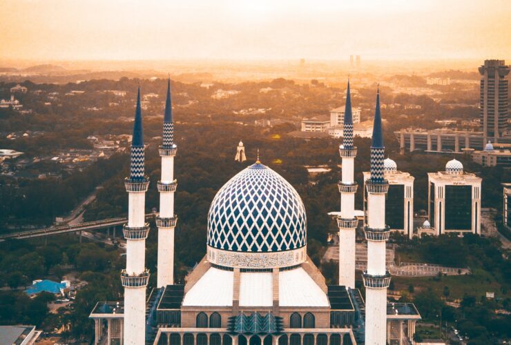 Blue Mosque, Turkey during golden hour