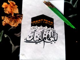 orange flower on white paper