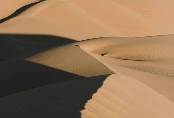 brown sand dunes during daytime
