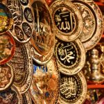 shallow focus photo of decorative plates