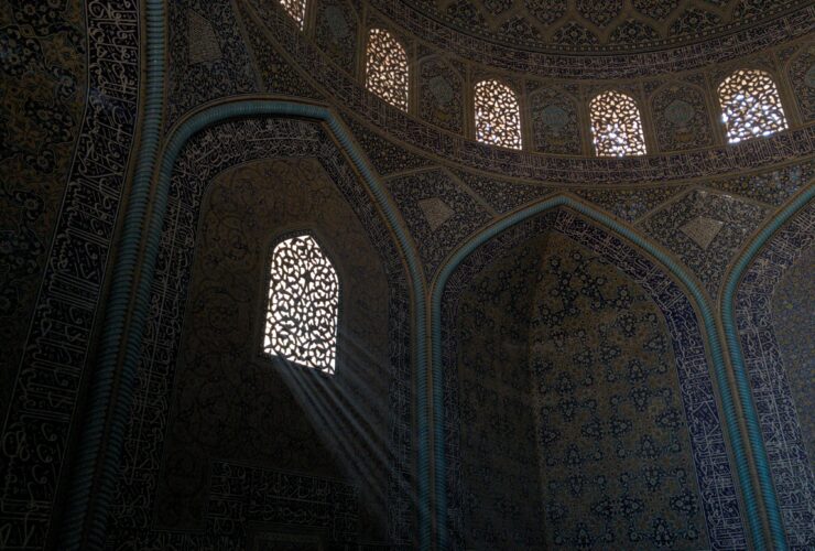 white concrete interioe