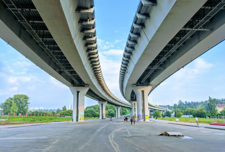 white concrete bridge during daytime