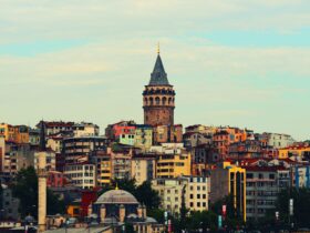 aerial photo of city