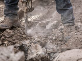 gray and black rocks