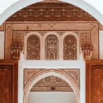 brown and white arche photography