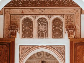 brown and white arche photography