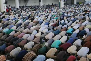 photo of people kneeling