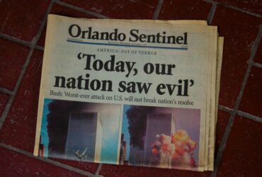 Orlando Sentinel Today, our nation saw evil newspaper