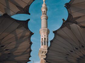 white concrete tower