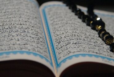 white and blue book page