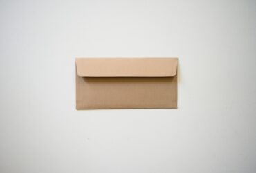 brown cardboard box on white table