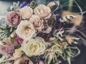 bouquet assorted-color flowers