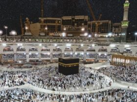 Kaaba praying ground