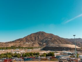 brown mountain under blue sky during daytime