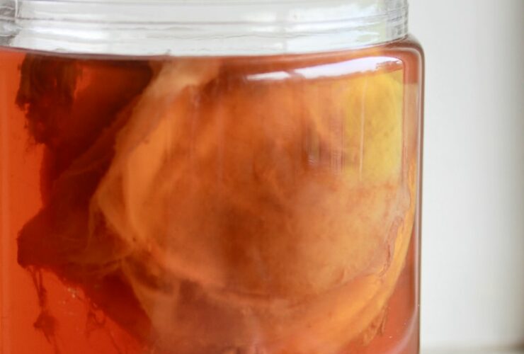 clear glass container