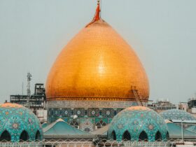 brown and white dome building