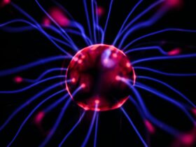 plasma ball digital wallpaper