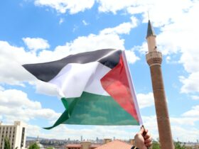 green white and black flag