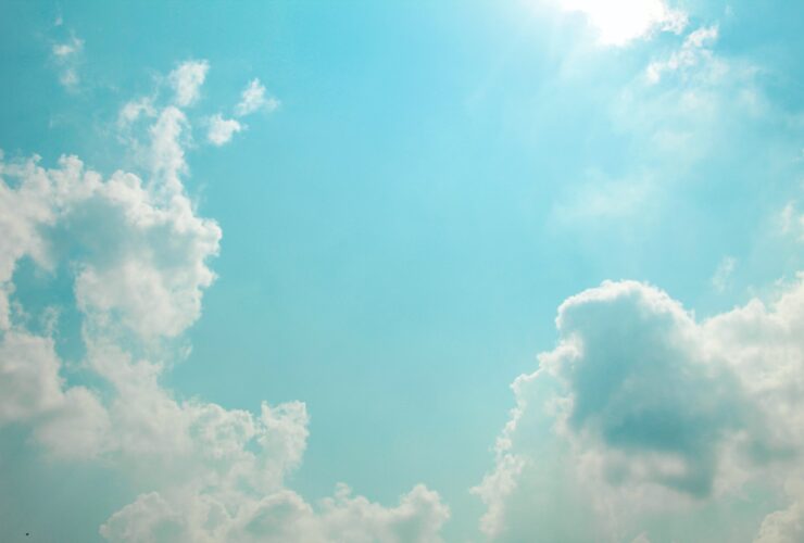 clouds under clear blue sky during daytime