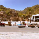 cars parked on side of the road near buildings during daytime