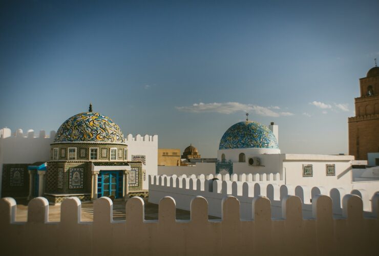 structural photo of dome buildings