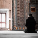 a person sitting on the floor