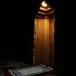 white and red table cloth on table