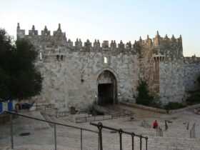 damascus gate, jerusalem, gate