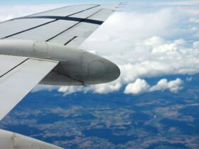Gray Airplane in Close-up Photography