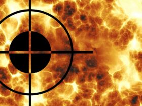 crosshair, visor, focal point