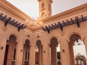Outdoor Fountain at a Mosque