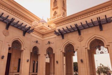 Outdoor Fountain at a Mosque