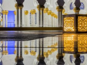 photo of white and black concrete structure